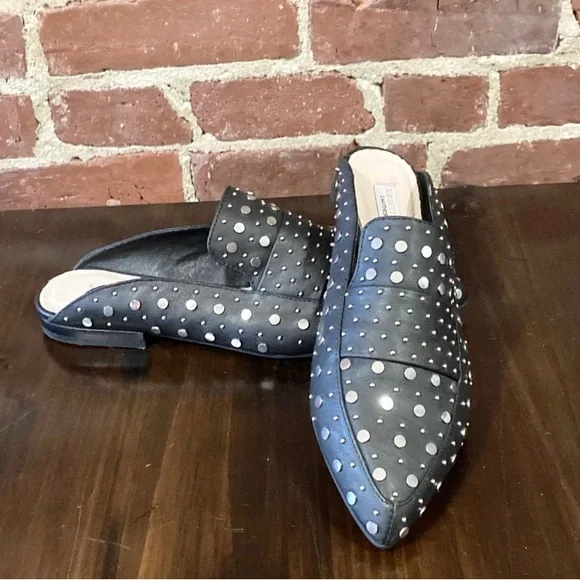 Cavallari Charlie Charlie Studded Loafer Mule Fashion Look